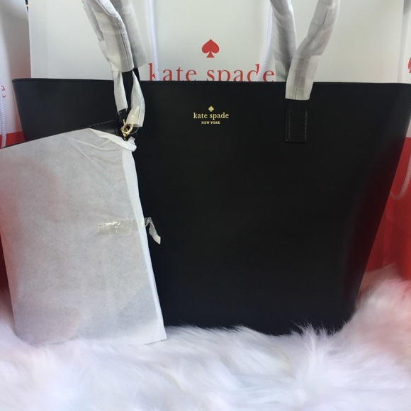 NWT KATE SPADE SMALL HARMONY BENNET PLACE TOTE SET - Picture 4 of 7